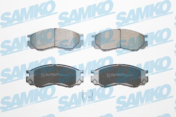 Samko 5SP686 - Set placute frana,frana disc www.parts5.com