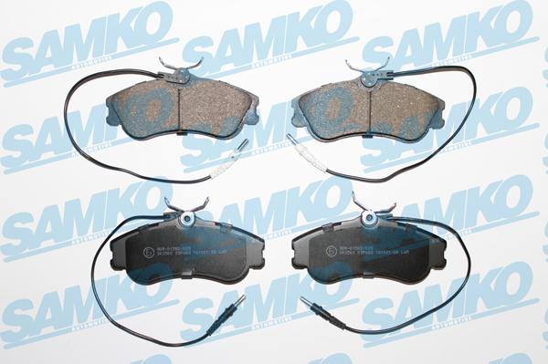 Samko 5SP683 - Brake Pad Set, disc brake www.parts5.com