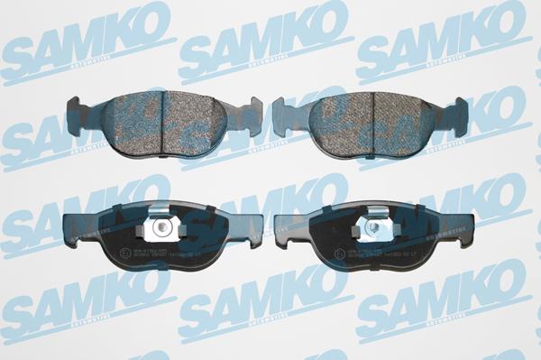 Samko 5SP687 - Set placute frana,frana disc www.parts5.com