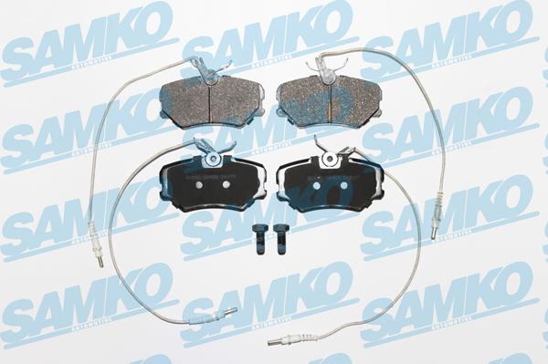 Samko 5SP636 - Set placute frana,frana disc www.parts5.com