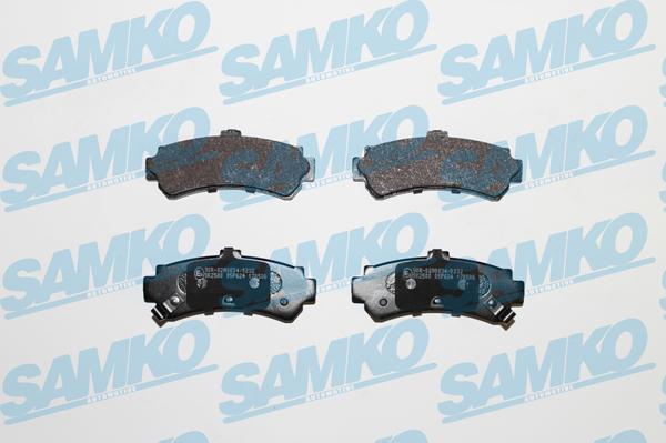 Samko 5SP624 - Set placute frana,frana disc www.parts5.com