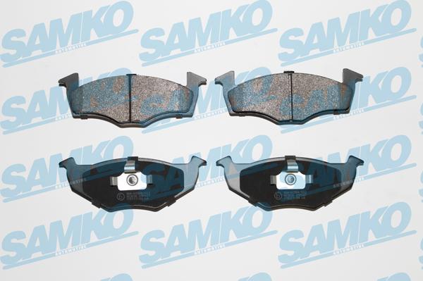 Samko 5SP627 - Σετ τακάκια, δισκόφρενα www.parts5.com