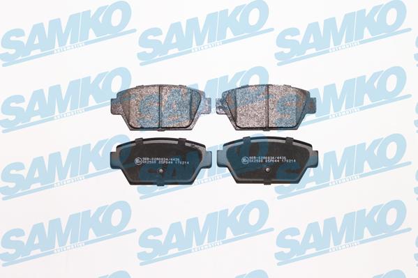 Samko 5SP044 - Set placute frana,frana disc www.parts5.com