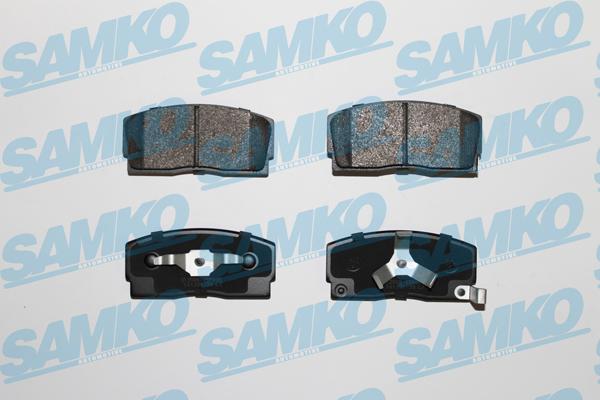 Samko 5SP055 - Brake Pad Set, disc brake www.parts5.com