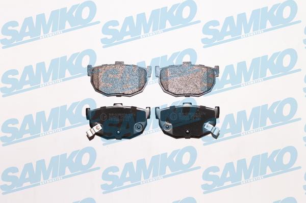 Samko 5SP089 - Brake Pad Set, disc brake www.parts5.com