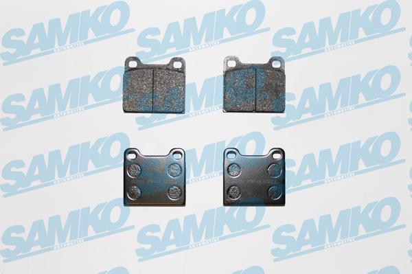 Samko 5SP024 - Kit de plaquettes de frein, frein à disque www.parts5.com