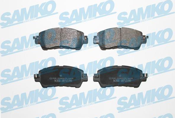 Samko 5SP1990 - Set placute frana,frana disc www.parts5.com