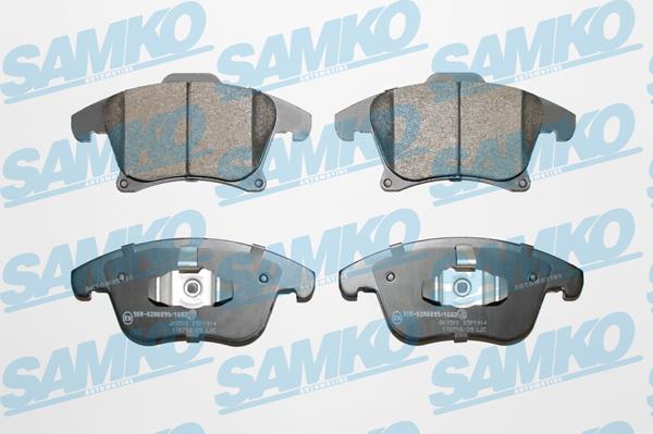 Samko 5SP1914 - Set placute frana,frana disc www.parts5.com