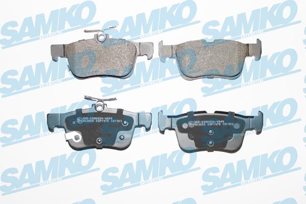 Samko 5SP1978 - Set placute frana,frana disc www.parts5.com