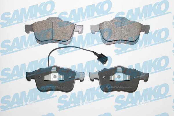 Samko 5SP1494 - Тормозные колодки, дисковые, комплект www.parts5.com