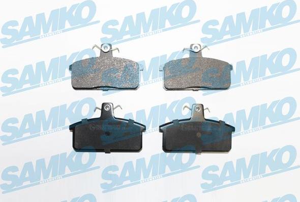 Samko 5SP1498 - Brake Pad Set, disc brake www.parts5.com