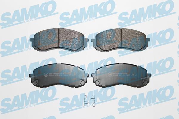 Samko 5SP1454 - Σετ τακάκια, δισκόφρενα www.parts5.com