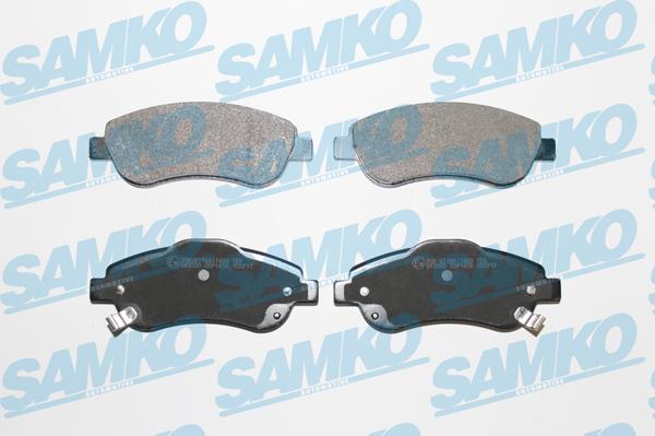 Samko 5SP1456 - Тормозные колодки, дисковые, комплект www.parts5.com