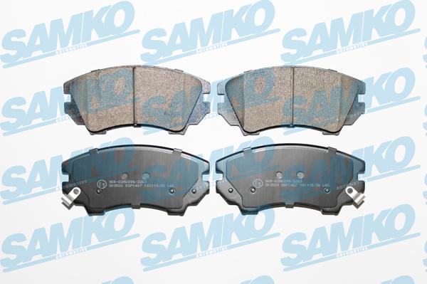 Samko 5SP1467 - Set placute frana,frana disc www.parts5.com