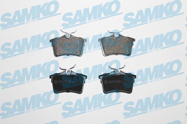 Samko 5SP1500 - Fékbetétkészlet, tárcsafék www.parts5.com