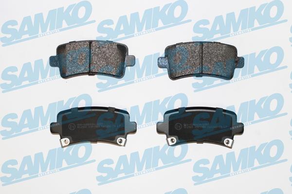 Samko 5SP1584 - Set placute frana,frana disc www.parts5.com