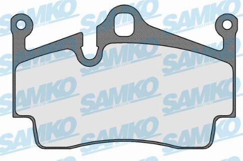 Samko 5SP1583 - Set placute frana,frana disc www.parts5.com