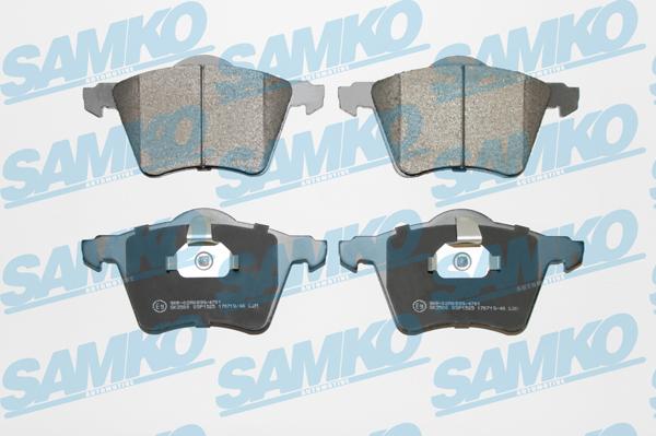 Samko 5SP1525 - Jarrupala, levyjarru www.parts5.com