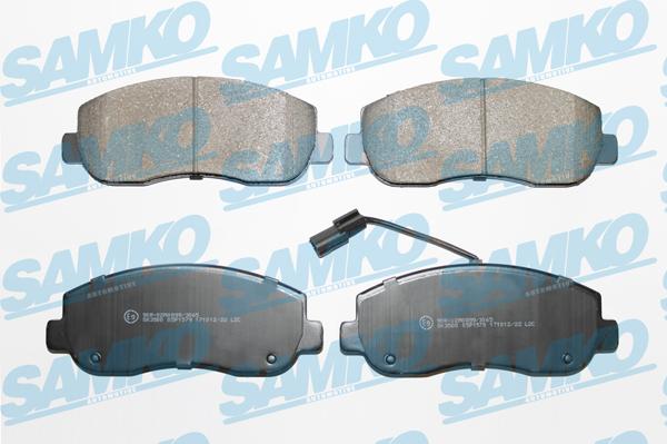 Samko 5SP1579 - Fékbetétkészlet, tárcsafék www.parts5.com