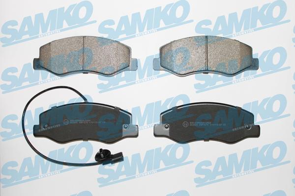 Samko 5SP1570 - Set placute frana,frana disc www.parts5.com