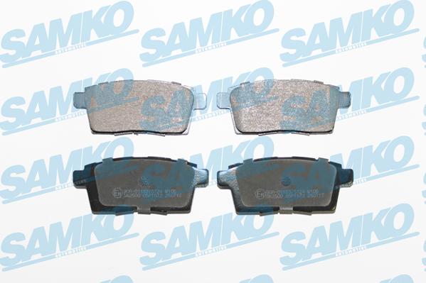 Samko 5SP1572 - Set placute frana,frana disc www.parts5.com