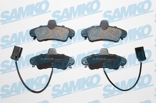 Samko 5SP1668 - Set placute frana,frana disc www.parts5.com