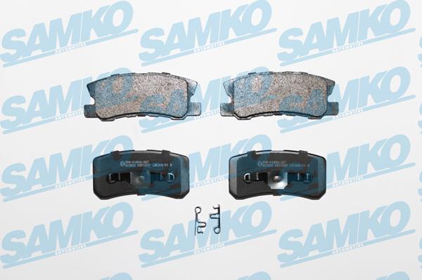 Samko 5SP1639 - Sada brzdových destiček, kotoučová brzda www.parts5.com