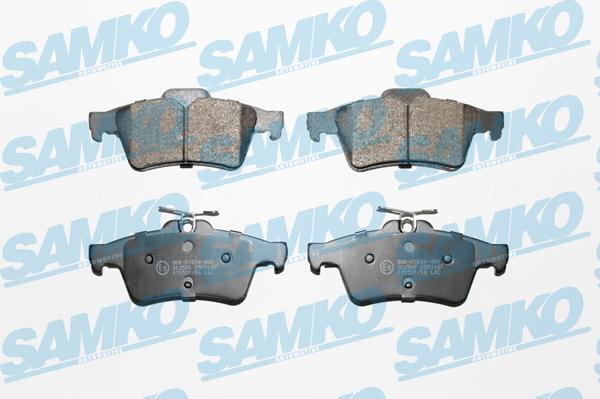 Samko 5SP1637 - Brake Pad Set, disc brake parts5.com