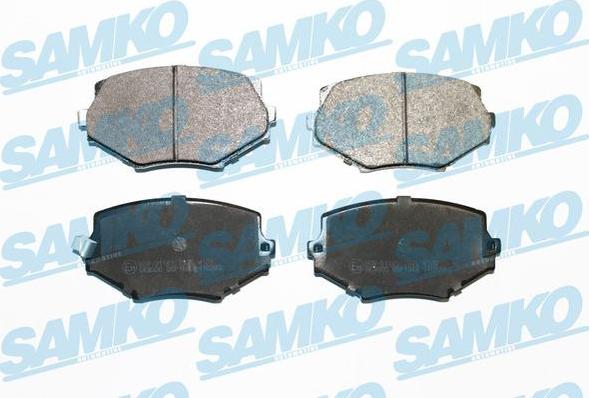 Samko 5SP1043 - Тормозные колодки, дисковые, комплект www.parts5.com