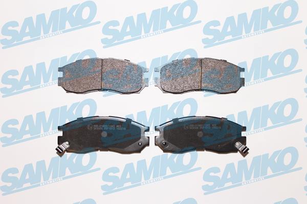 Samko 5SP1012 - Zestaw klocków hamulcowych, hamulce tarczowe www.parts5.com