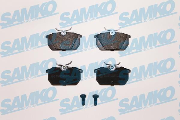 Samko 5SP101 - Fékbetétkészlet, tárcsafék www.parts5.com