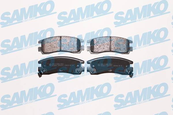 Samko 5SP1031 - Brake Pad Set, disc brake parts5.com