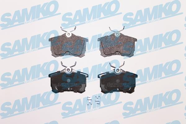 Samko 5SP1037 - Kit de plaquettes de frein, frein à disque www.parts5.com