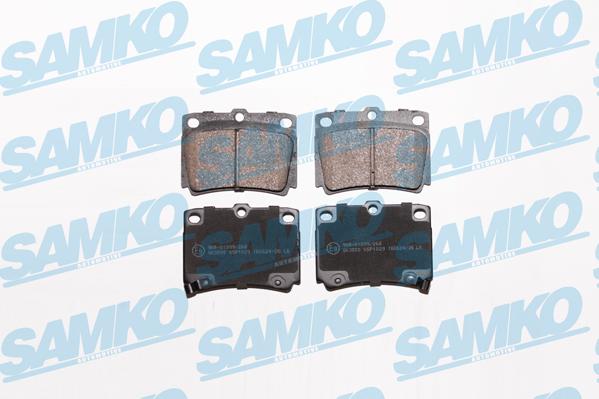 Samko 5SP1029 - Sada brzdových destiček, kotoučová brzda www.parts5.com