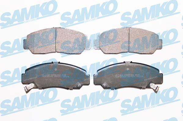 Samko 5SP1071 - Komplet zavornih oblog, ploscne (kolutne) zavore www.parts5.com