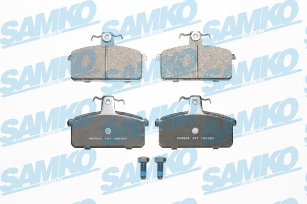 Samko 5SP107 - Set placute frana,frana disc www.parts5.com