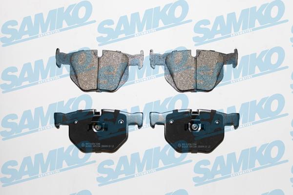 Samko 5SP1194 - Brake Pad Set, disc brake parts5.com