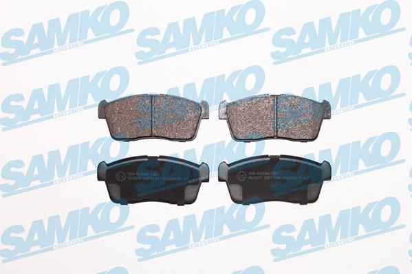 Samko 5SP1110 - Brake Pad Set, disc brake www.parts5.com