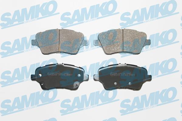 Samko 5SP1856 - Kit de plaquettes de frein, frein à disque www.parts5.com