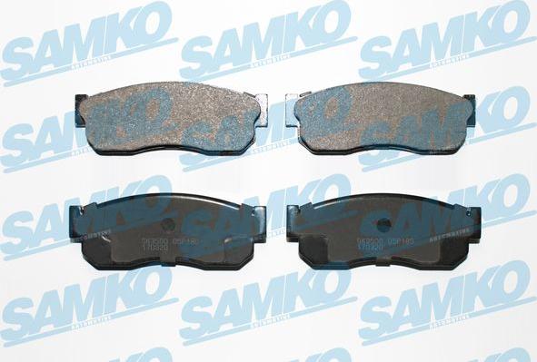 Samko 5SP185 - Komplet zavornih oblog, ploscne (kolutne) zavore www.parts5.com