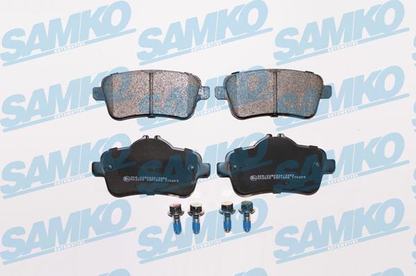 Samko 5SP1805 - Тормозные колодки, дисковые, комплект www.parts5.com