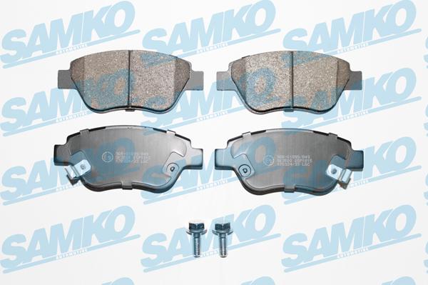 Samko 5SP1815 - Sada brzdových platničiek kotúčovej brzdy www.parts5.com