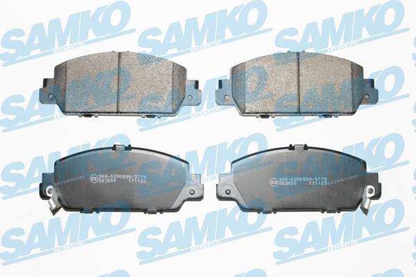 Samko 5SP1886 - Set placute frana,frana disc www.parts5.com