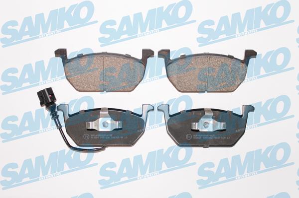 Samko 5SP1836 - Тормозные колодки, дисковые, комплект www.parts5.com