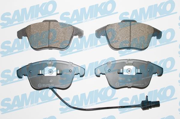 Samko 5SP1391 - Brake Pad Set, disc brake parts5.com