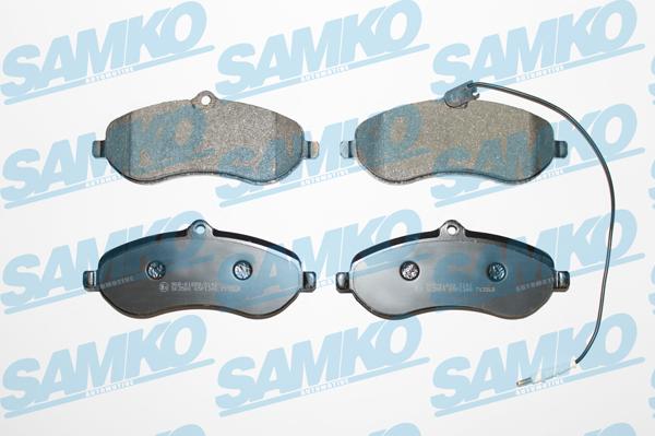 Samko 5SP1348 - Brake Pad Set, disc brake parts5.com