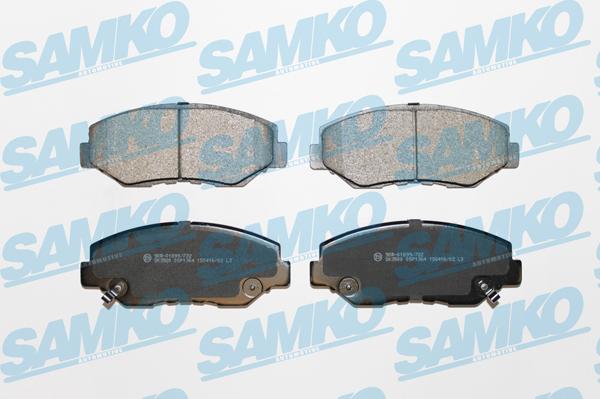 Samko 5SP1364 - Тормозные колодки, дисковые, комплект www.parts5.com