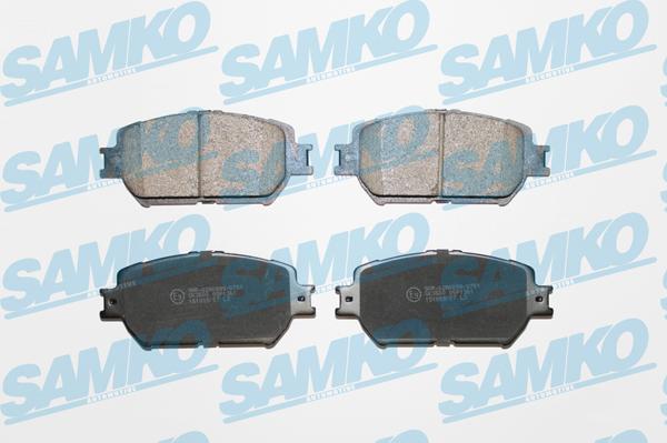 Samko 5SP1361 - Set placute frana,frana disc www.parts5.com