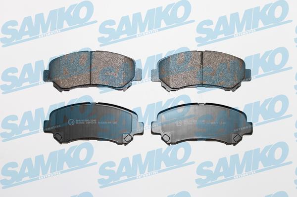 Samko 5SP1314 - Тормозные колодки, дисковые, комплект www.parts5.com