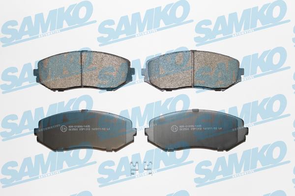 Samko 5SP1318 - Тормозные колодки, дисковые, комплект www.parts5.com